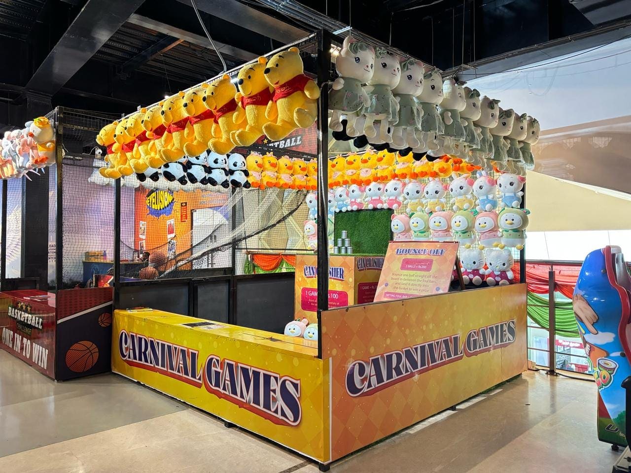 carnival games snowcity